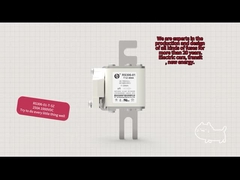 Fusible eléctrico 400A 690V del tráfico por carretera de la batería de almacenamiento del vapor