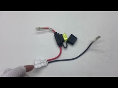 20A Portador de fusible de la batería de potencia con conector SAE a conector femenino Spade Pigtail