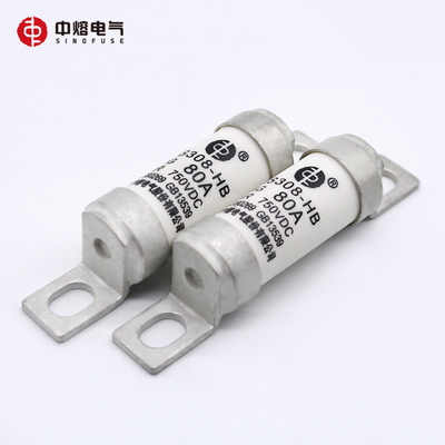 Serie de actuación rápida IEC60269 del melón RS308-HB 750V del fusible de la conexión de perno