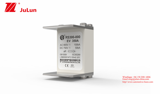Función de reset automática del pequeño tráfico del fusible 350A 750V del vehículo de RS306-000-EV EVRoad