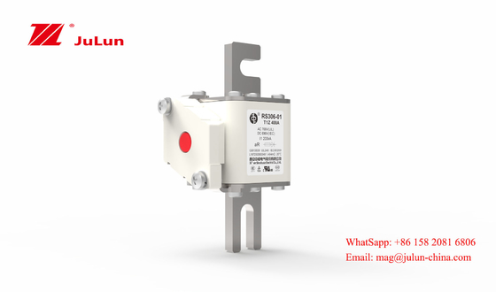 Fusible 400A 690V Chip Type de alta presión del vehículo eléctrico de RS306-01-T1Z