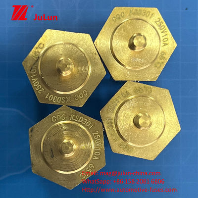 Sensor de temperatura del termistor con tornillo de tapa de latón