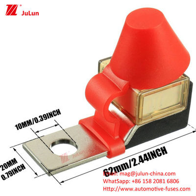 Fusible de batería cuadrado de cerámica 100A 125A 200A para vehículos