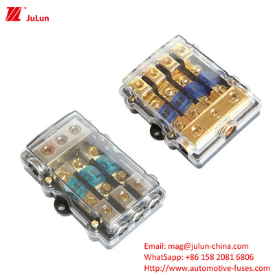Asiento de seguridad de automóvil de modificación no destructiva ANS Caja de seguridad de múltiples vías Trompeta Buen asiento de fusible estéreo de automóvil 1 Way 2 Way 3 Wa