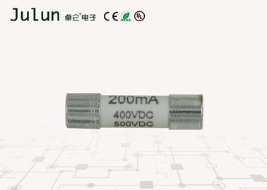 Protección de circuito de cerámica de alto voltaje del fusible de voltio 200ma 5x20m m del fusible 500 de la porcelana