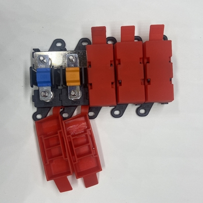Portador de fusibles para buques de motor con diseño a prueba de polvo Logotipo personalizado Disponible Opciones de color rojo negro