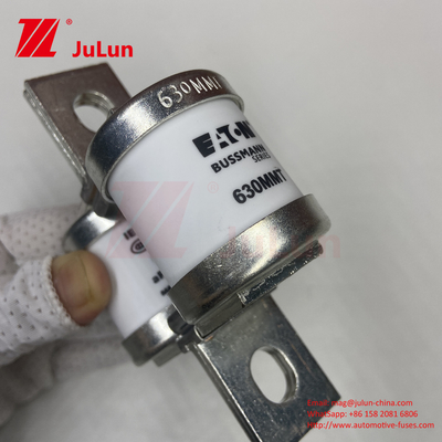 690V corriente cerámica de los fusibles para automóviles con instalación de placas de tornillo gemelo 630A 630MMT