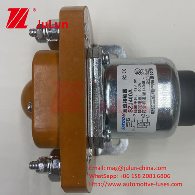 Vida mecánica Dc Contactor Modelos de la serie MZJ-D completan una bobina única normalmente abierta