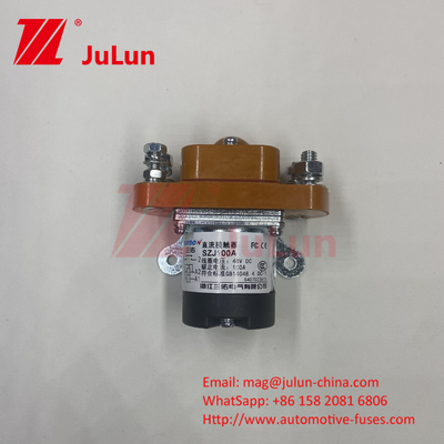 Contactor de corriente continua MZJ Serie de carretilla elevadora eléctrica Triciclo Telecom
