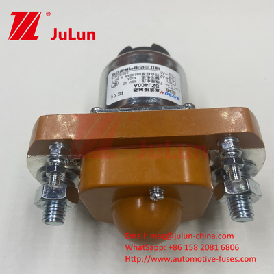Pista de carga del contactor de corriente continua SZJ200A-D ZJ200D Motor 12V 24V 60V 72V Equipo de comunicación