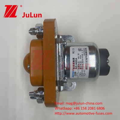 Contactor de corriente continua Energía nueva Puntos de contacto de plata y oro