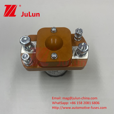 Contactor de corriente continua Energía nueva Puntos de contacto de plata y oro