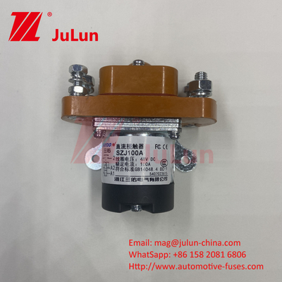 Dc Contactor Tren de potencia MZJ-600D Bulldozer Golf 48V60V72V Larga vida