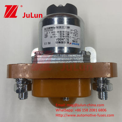 Contactor de corriente continua Telecomunicaciones Serie CZ10 12V48V60V72V Triciclo eléctrico