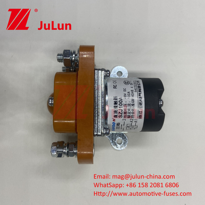 Contactor de corriente continua ZJWT150A Controlador de vehículos eléctricos Accesorios de barrido IS9001