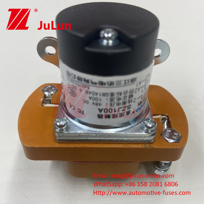 Contactor de corriente continua coche de recorrido electromagnético SZJ50A-D SZJ50A MZJ-50A motor 12V 24V 60V