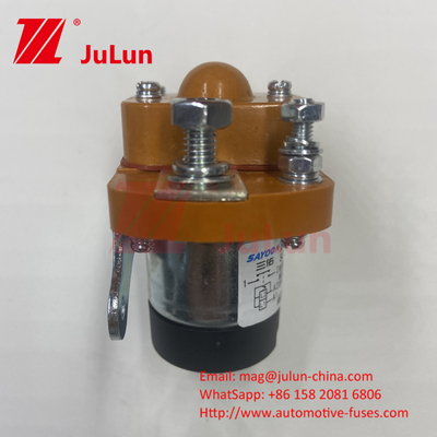 Contactor de corriente continua coche de recorrido electromagnético SZJ50A-D SZJ50A MZJ-50A motor 12V 24V 60V