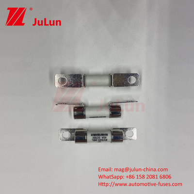Fusiles cerámicos para automóviles 10A 15A 750VDC Fusiles cerámicos para vehículos 25A 30A 40A 50A Uses para cargador de vehículos eléctricos