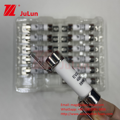 Fusiles de descarga mecánica 25A 30A 40A 750V Fusiles controlados a temperatura para aplicaciones de vehículos eléctricos con rango de trabajo de -45 ~ 125.C