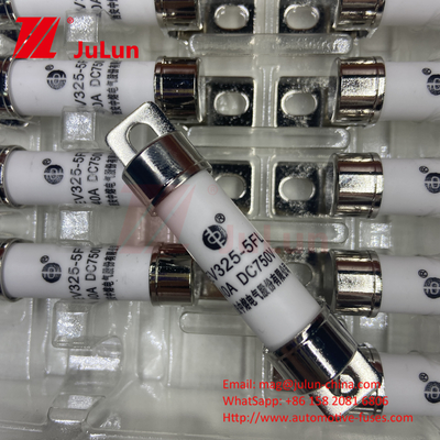 Fusiles EV embebidos para sistemas de tracción de vehículos eléctricos 750VDC 25A 30A 40A 50A 14*51 Ues Para cargador de automóviles EV325