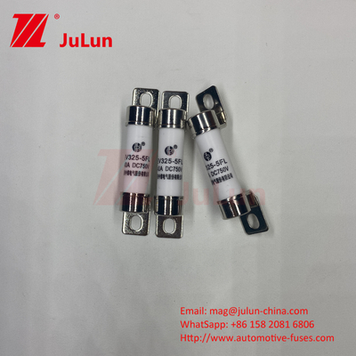 Fusiles EV embebidos para sistemas de tracción de vehículos eléctricos 750VDC 25A 30A 40A 50A 14*51 Ues Para cargador de automóviles EV325