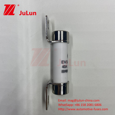 Tubo de cerámica 14x51 15A 40A 50A EV325 FUSE 750VDC EV32520KA Fusiles cerámicos de tornillo para automóviles 10A-50A ISO8820/JASO D622