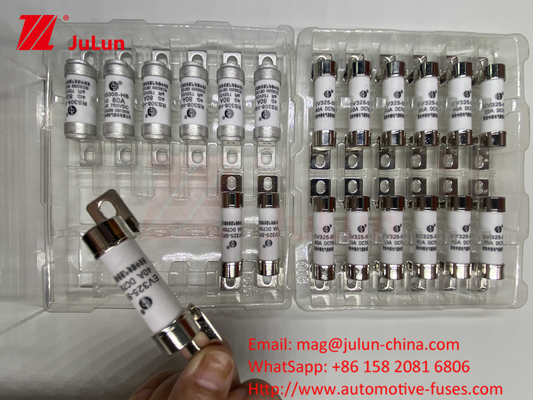 Fusiles de cerámica para automóviles S con montaje de perno 750VDC 20X46mm RS308 100A 63A