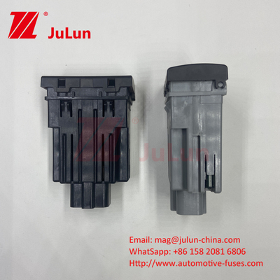 12V 24V Push Button Switch Luz de peligro Luz de advertencia Luz de alarma Interruptor Ford Truck BC45-13A350-BA Volkswagen Golf Emer