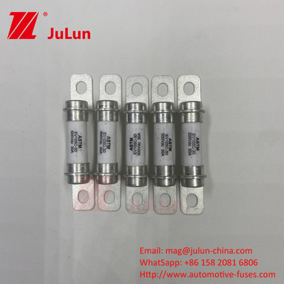 30A Vehículo híbrido 500VDC Fuse Bolsillo M6 DC Dispositivos y equipos de automóviles Cortocircuito y respaldo