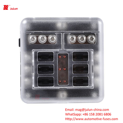 ANS/MIDI 30A-500A Rompehielos de reinicio manual para carcasa de plástico/nylon para automóviles