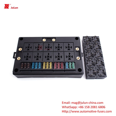 Caja de fusibles para interruptores de circuito de reinicio manual de embarcaciones de motor de la serie E9