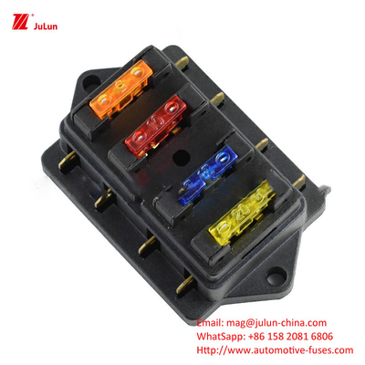 Eu UL Singular/Bipolar 30A-500A Soporte de fusible de carcasa de nylon Protección de circuitos electrónicos automotrices