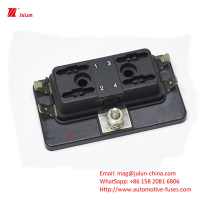 Taiwán SCI Nuevo coche 4 caja de fusibles de inserción media 1 en 4 portafusibles de salida R3-76-01-04 piezas de automóviles