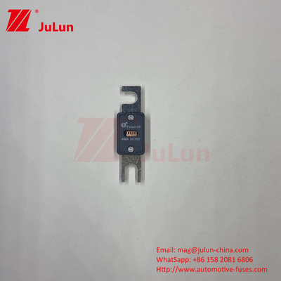 EV320-5X Tubo exterior de arena de cuarzo 6kA DC EV Fuso de vehículo eléctrico 125A 70VDC Cerrojo