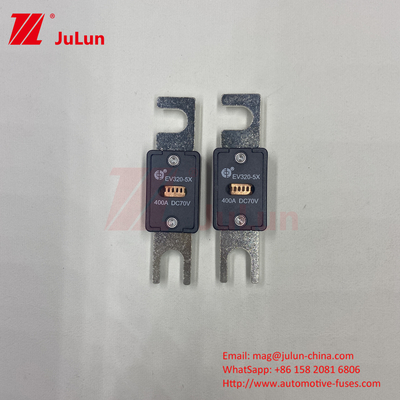 M6 Tipo de cerrojo Automóvil eléctrico 70VDC Vehículo de nueva energía Vehículo eléctrico Fuse 200A EV320 5C