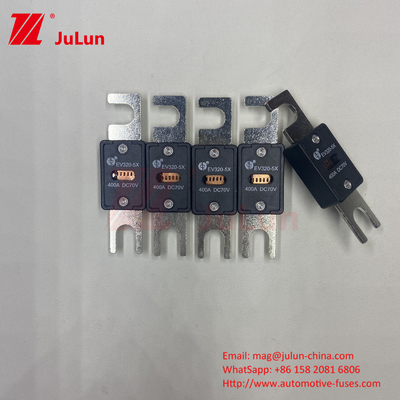 EV320-5C-100A-N 70VDC tornillo en M6 M8 Tipo de montaje Cuchilla de coche fusibles 80-500 Amperios Mantener la estabilidad