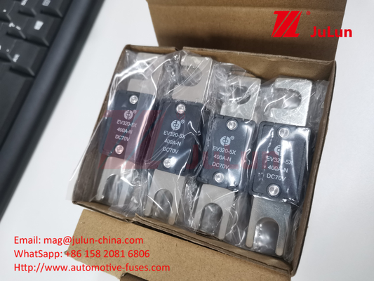 Vehículo eléctrico EV320-5X-500A-N Fuegos de cuchilla automotriz de cobre negro 100A-150A