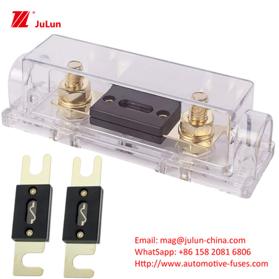 M6 M8 M10 soporte de fusible de silicona doble con tornillo