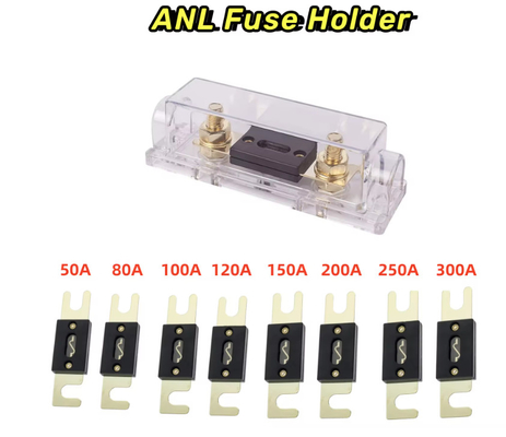 M5 Portadores de fusibles impermeables de 12 V con protección contra caídas