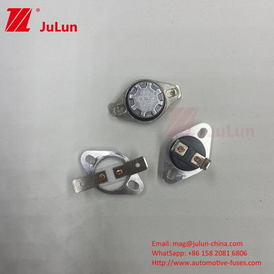 Tipo de disco KSD301 Termostato bimetal Cuerpo de plástico / cerámica opcional