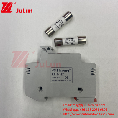 TUV WSPV-32B CE Sistema fotovoltaico de fase única Solar 10*38 1000v DC Fuse HoldFuse fotovoltaico solar para la protección de módulos fotovoltaicos