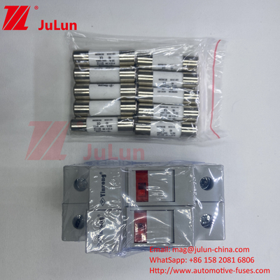 1000VDC Fuso Solar Cerámico 30kA 10x38mm Bajo Precio 10x85mm PV Fuso Solar Cerámico DC Enlace 1500vdc Fuso PV Fa
