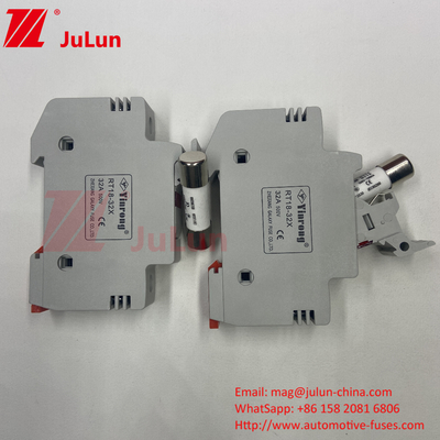 DIN Guía de fijación DIN Rail Solar fijación Solar DC 1000V Fusiles fotovoltaicos 6A 10A 15A 20A 25A 30A V alto