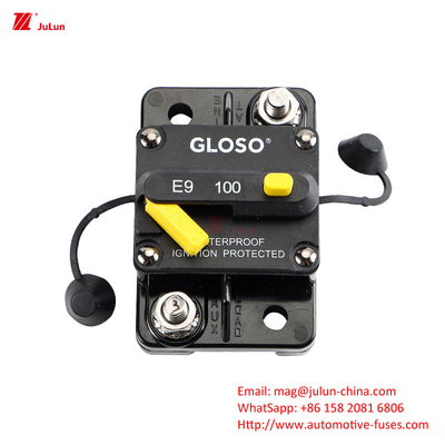 Protección de circuitos electrónicos de automóviles con luz LED caja de fusibles de múltiples vías SBH-6PD tornillo 30A-500A de dos polos 32V manual