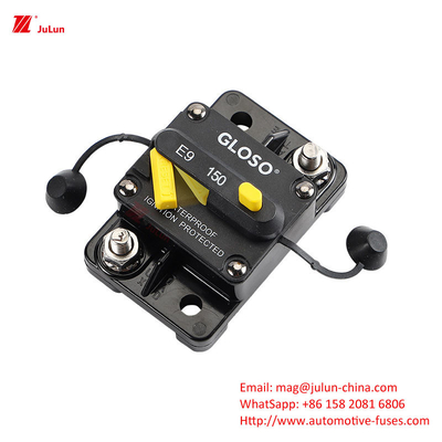 Protección de circuitos electrónicos de automóviles con luz LED caja de fusibles de múltiples vías SBH-6PD tornillo 30A-500A de dos polos 32V manual