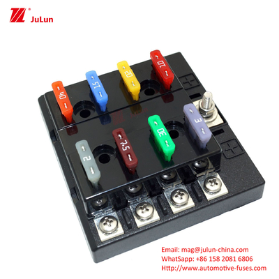 Partes de automóviles de trabajo pesado 30A-500A Cortacircuito de reinicio de motocicleta para cerrojo / fusible de cerrojo de voltaje nominal 32V Circuito P