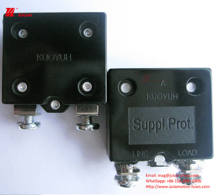 Eu UL Singular/Bipolar 30A-500A Soporte de fusibles de carcasa de nylon de amplio rango de temperatura Caja/soporte de fusibles para automóviles (-55 ° C a 12 ° C)