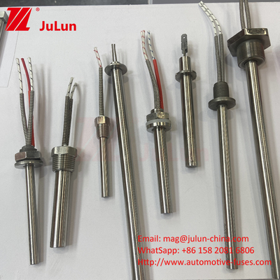 Tubo de calefacción eléctrico calefactor indirecto de fundición de aluminio de resistencia de calentamiento personalizado para automatización
