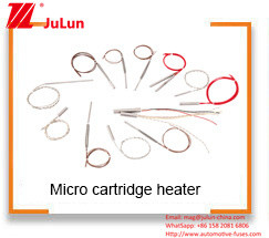 Sensor de temperatura de aluminio fundido de anillo de doble tubo eléctrico de calefacción indirecta