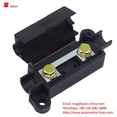 Eu UL 32V 30A-500A Copper Automotriz Fuze portador tenedor tenedor de cerrojo Fuze portador de nueva energía Fuze de alta corriente